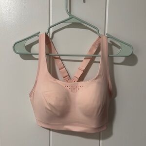 Athleta Seamless Pink Sports Bra